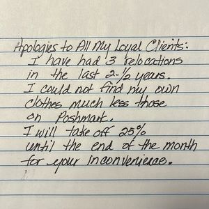 Discounts will be applied to everything online